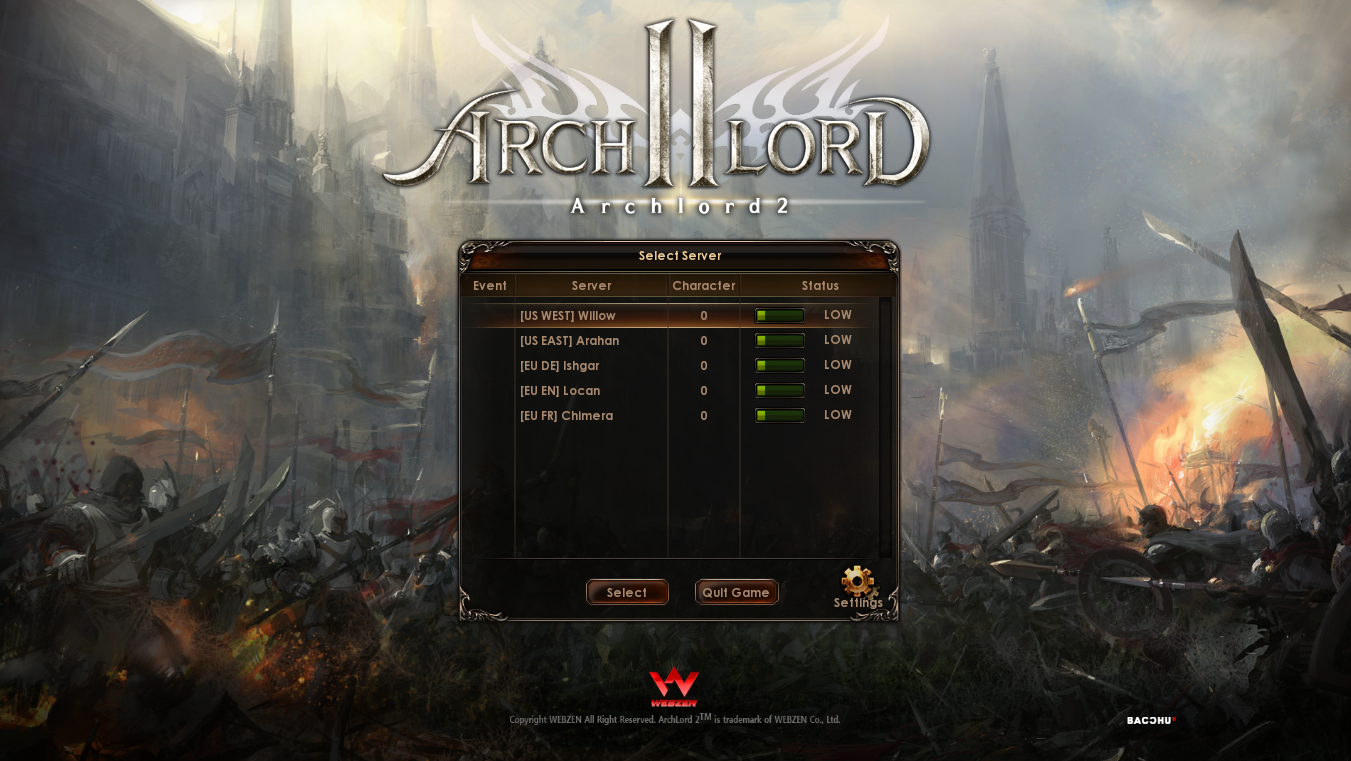 archlord 2 private server